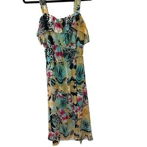 Thalia sodi dress Xl, with chain straps snd slip